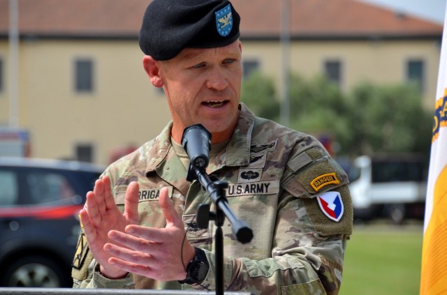 U.S. Army Garrison Italy welcomes new commander